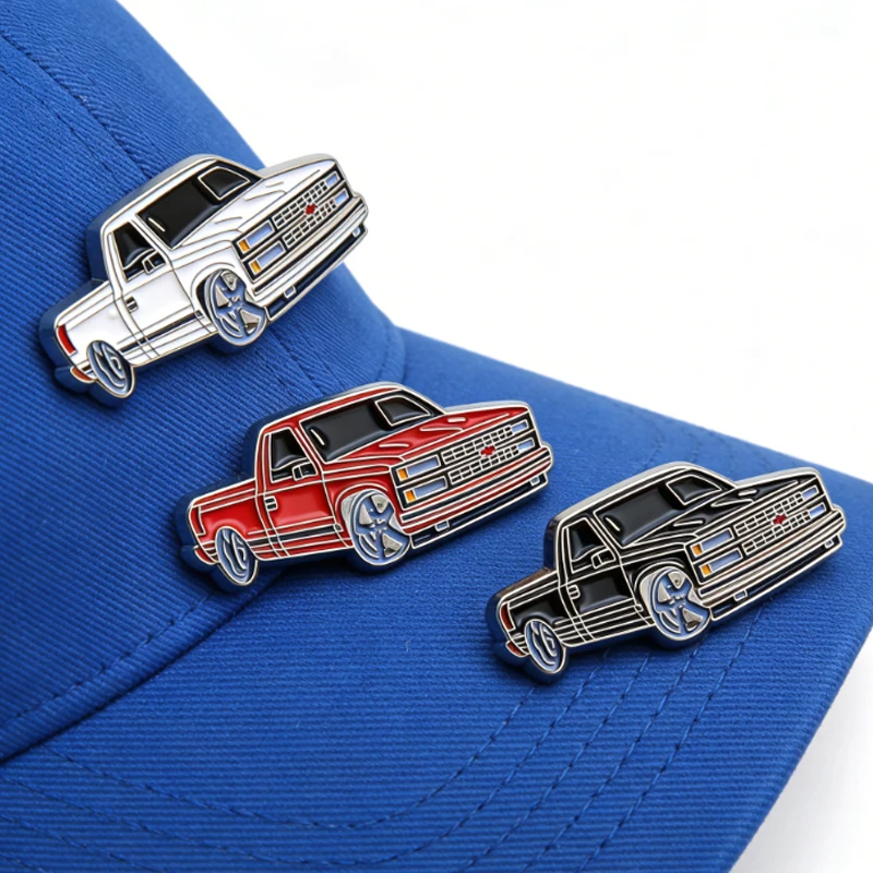 Retro Auto Mexiko-Stil Metall-Clip-Pin Golf-Hut-Clip Markierungsnadeln Trendiger Mützen-Clip Kleidungs- und Taschen-Pin Schmuck Geschenke für Auto-Enthusiasten – Detail 5