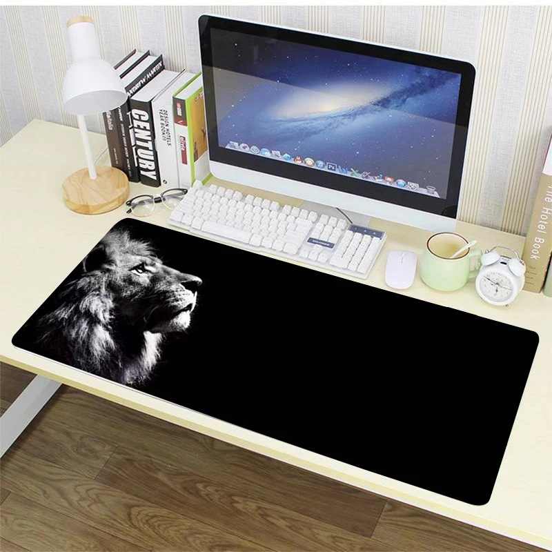 80*30 Nordic Geometric Mouse Pad Large Laptop Mouse Mat Waterproof Gaming Writing Desk Mats for Office Home PC Computer Keyboard