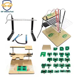 22pcs BDM Probe Adapters For KTAG KESS with LED BDM Frame ECU Adapters Steel LED BDM Frame Stainless
