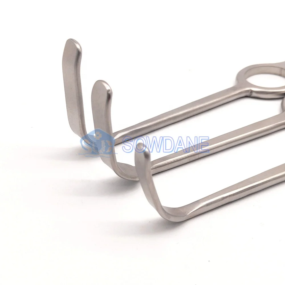 Y Lab Retractor Kocher-Langenbeck Retractor Cheek Tissue Surgery Retractor Stainless Steel Lab Instruments Tools