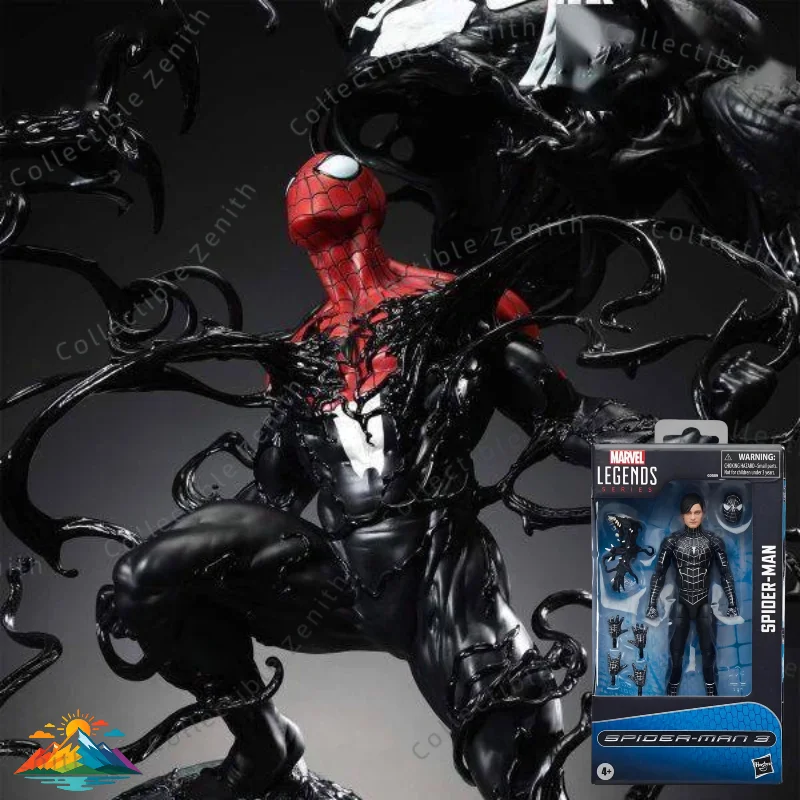 【in-stock】hasbro-marvel-legends-series-spider-man-15cm-spider-man-3-action-figure-collection-original-toys-model-ornament-gifts