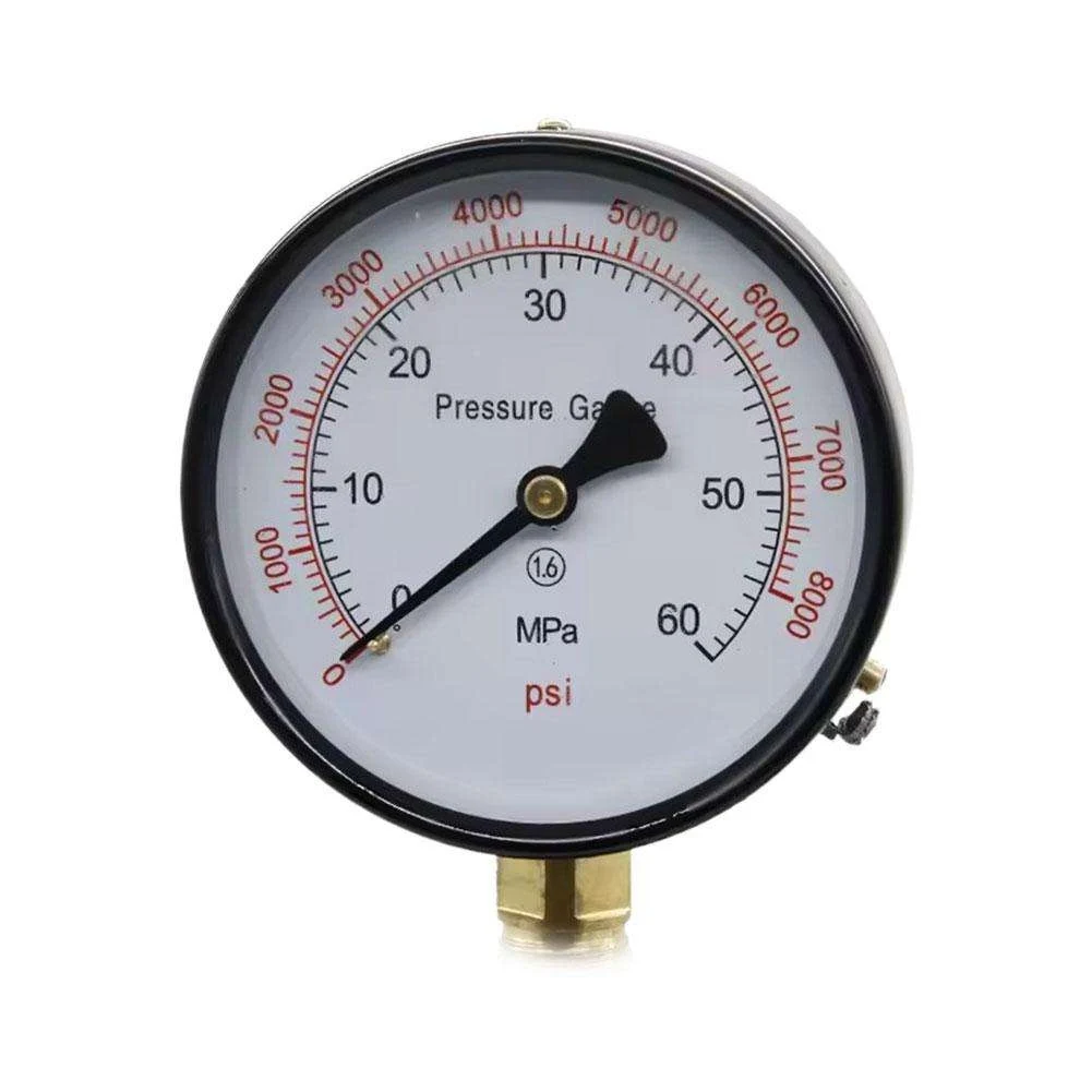 0-60Mpa 0-8000Psi مقياس الضغط اختبار مقياس ل S60h حاقن الديزل فوهة تستر شاشة ديجيتال S60H فوهة اختبار المكبس #2