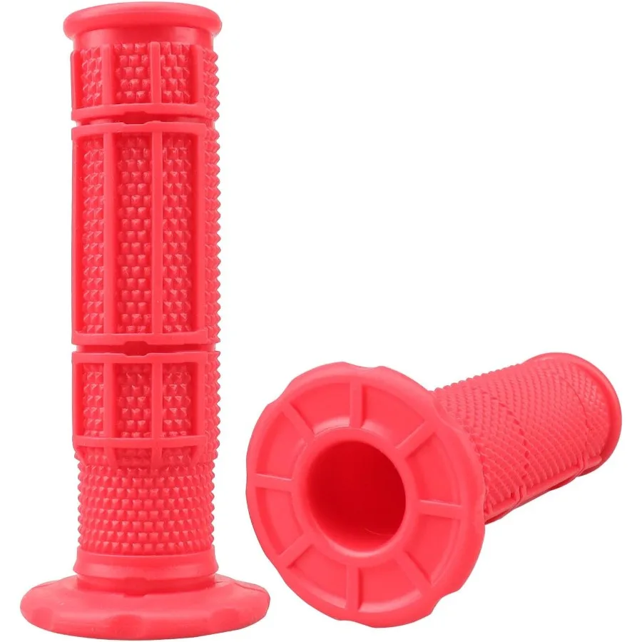 

7, 8-дюймовые ручки для квадроциклов, универсальные ручки для руля, мягкая резиновая ручка для дроссельной заслонки для большого пальца, мотоциклетная ручка для Polaris Kid Youth 4 Wheeler Qu