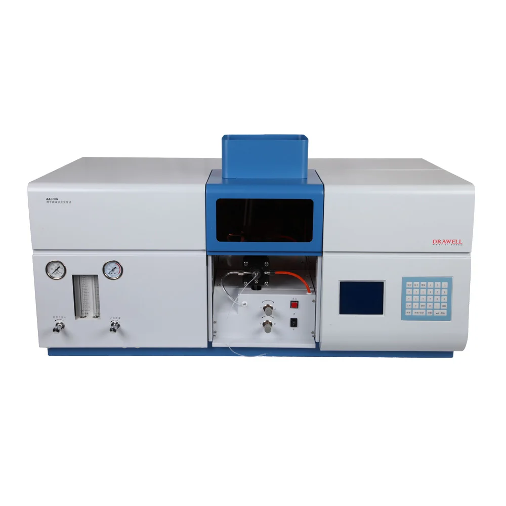 Drawell DW-AA320N atomic absorption spectrometer flame prices for metal analysis