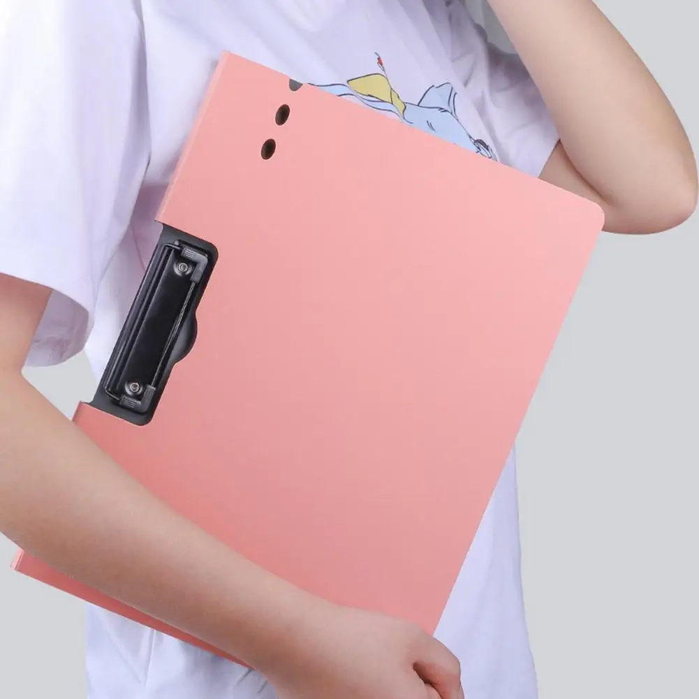 Multifunctional Horizontal/Vertical Style Waterproof A4 File Folder Clipboard Writing Pad File Clip Board for Home