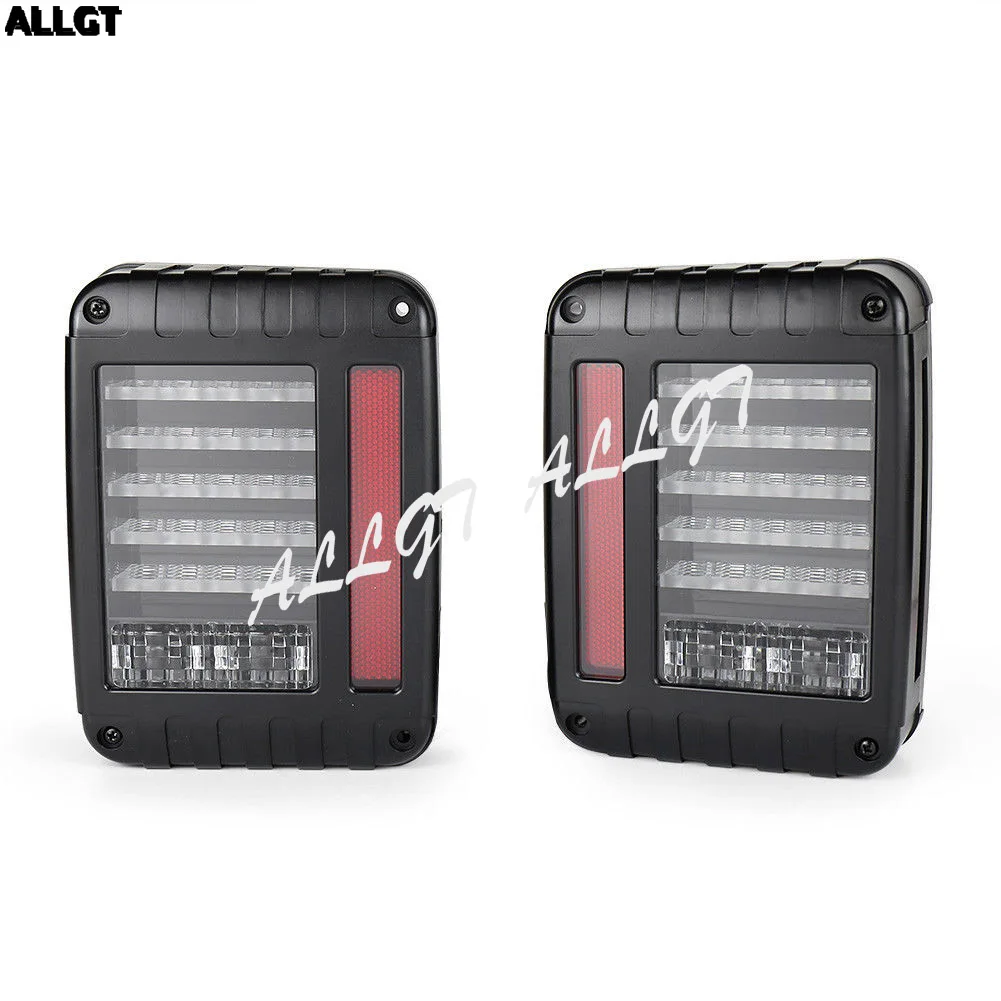 

Pair LED Rear Tail Light Brake Reverse Turn Signal for Jeep Wrangler JK 2007 2008 2009 2010 2011 2012 2013 2014 2015 2016 2017