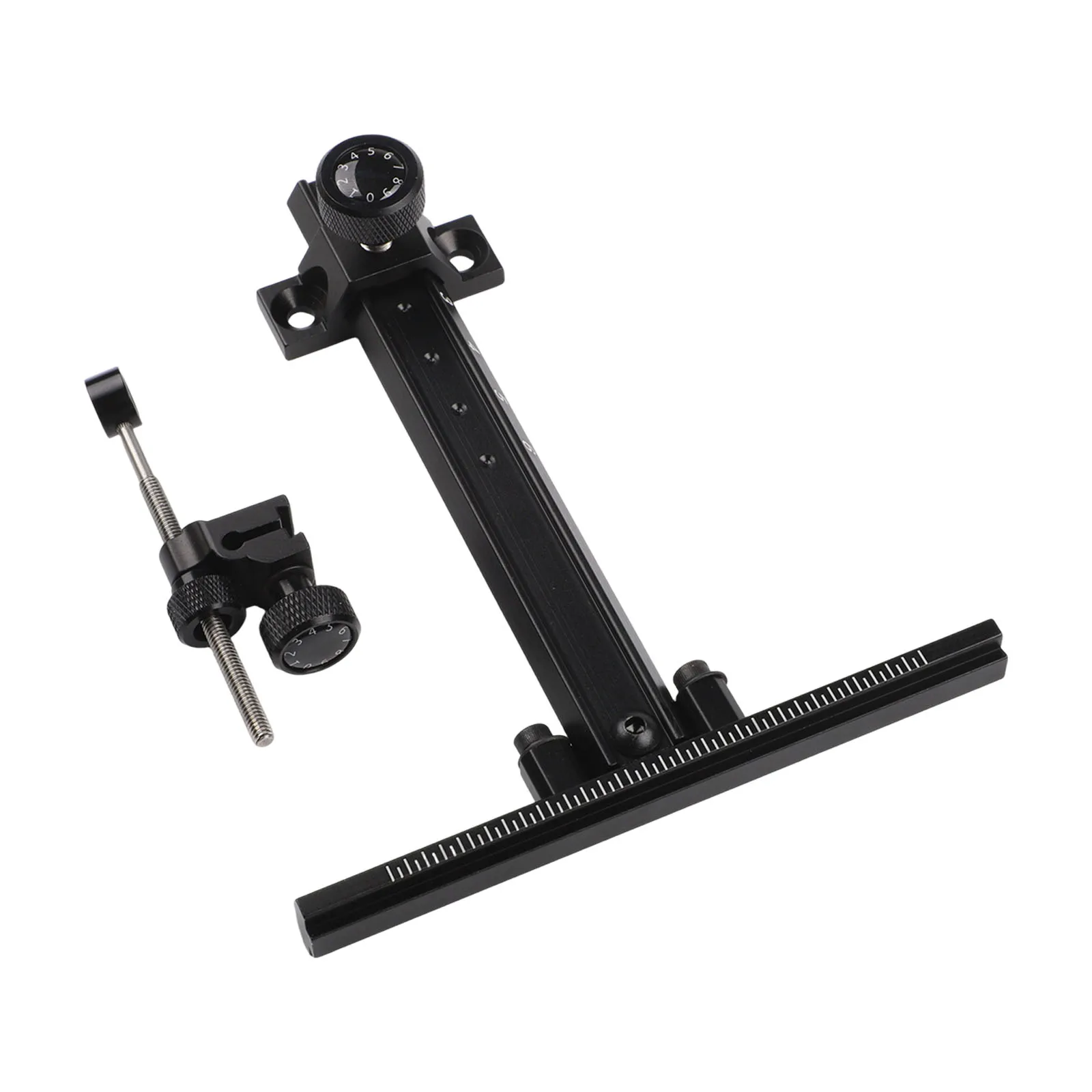 Recurve Bow Sight with Aluminum Alloy Body and Metal Scale for Accessories Complete with Screws and Screwdriver view 2