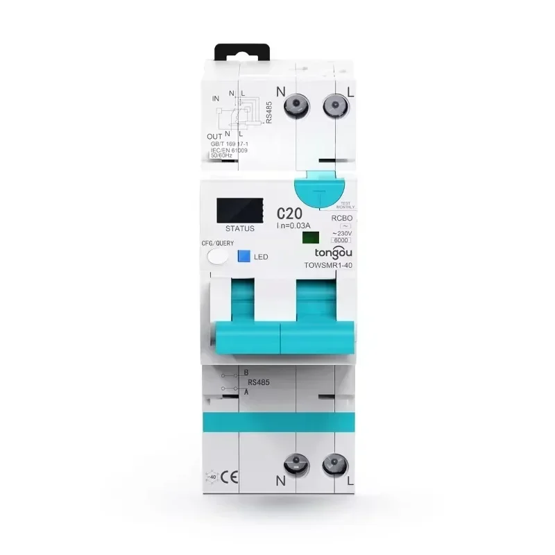 

cross-borderHot salesAdjustable Smart Circuit Breaker Residual Current Circuit breaker With Over Current and Leakage Protection