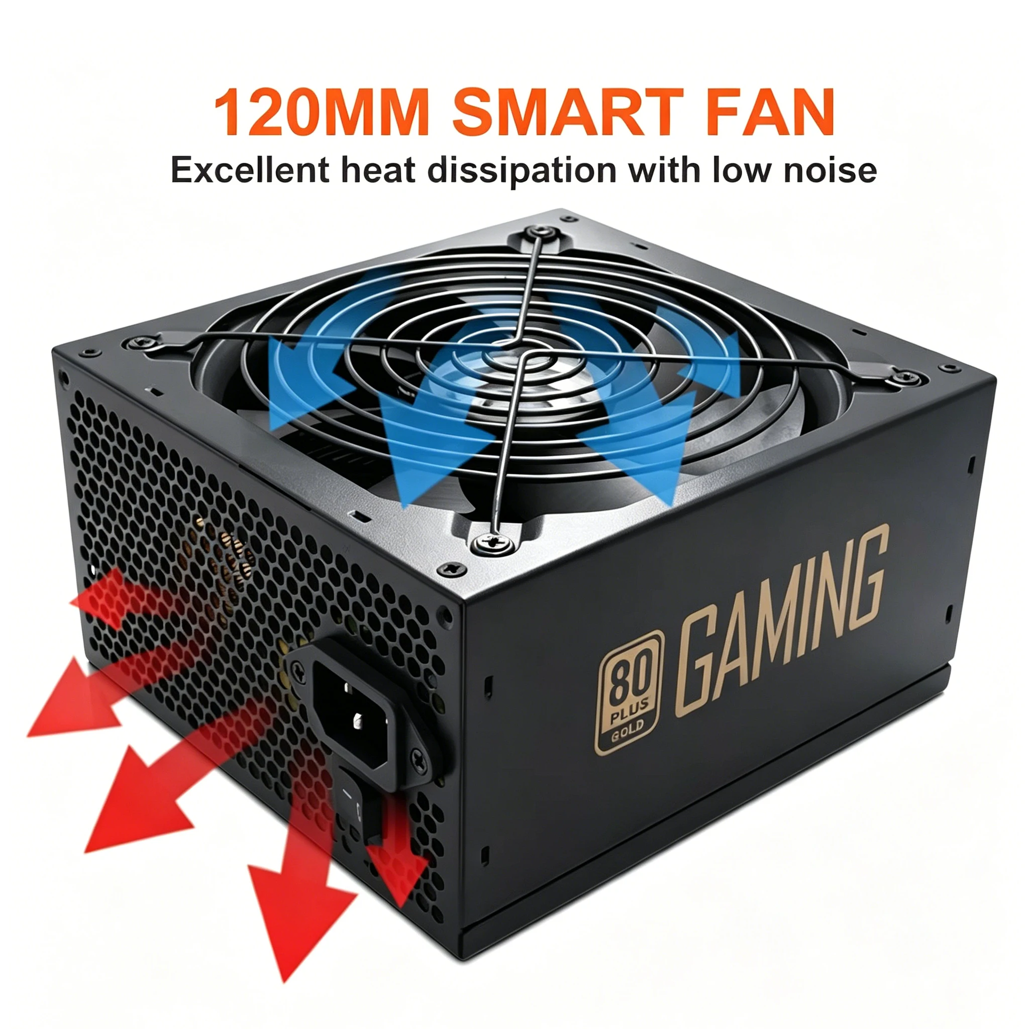 Fuente de alimentación de 750  - Power Supply 750W reseña y precio