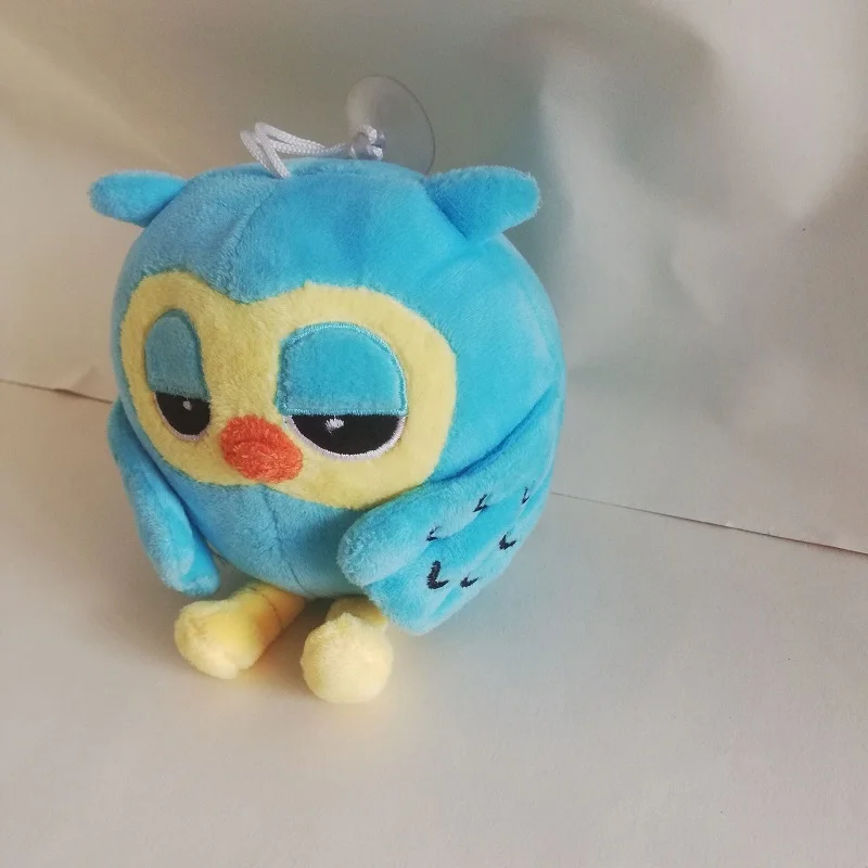 About 15cm Plush Toy Blue Owl Night Owl Bird Soft Doll Baby Toy Boys And Girls Toys Birthday Xmas Gift h1637