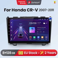 Junsun CarPlay Android Auto Car Radio for Honda CR-V 3 RE CRV 2007 2009-2011GPS Intelligent Systems Multimedia Car Radio