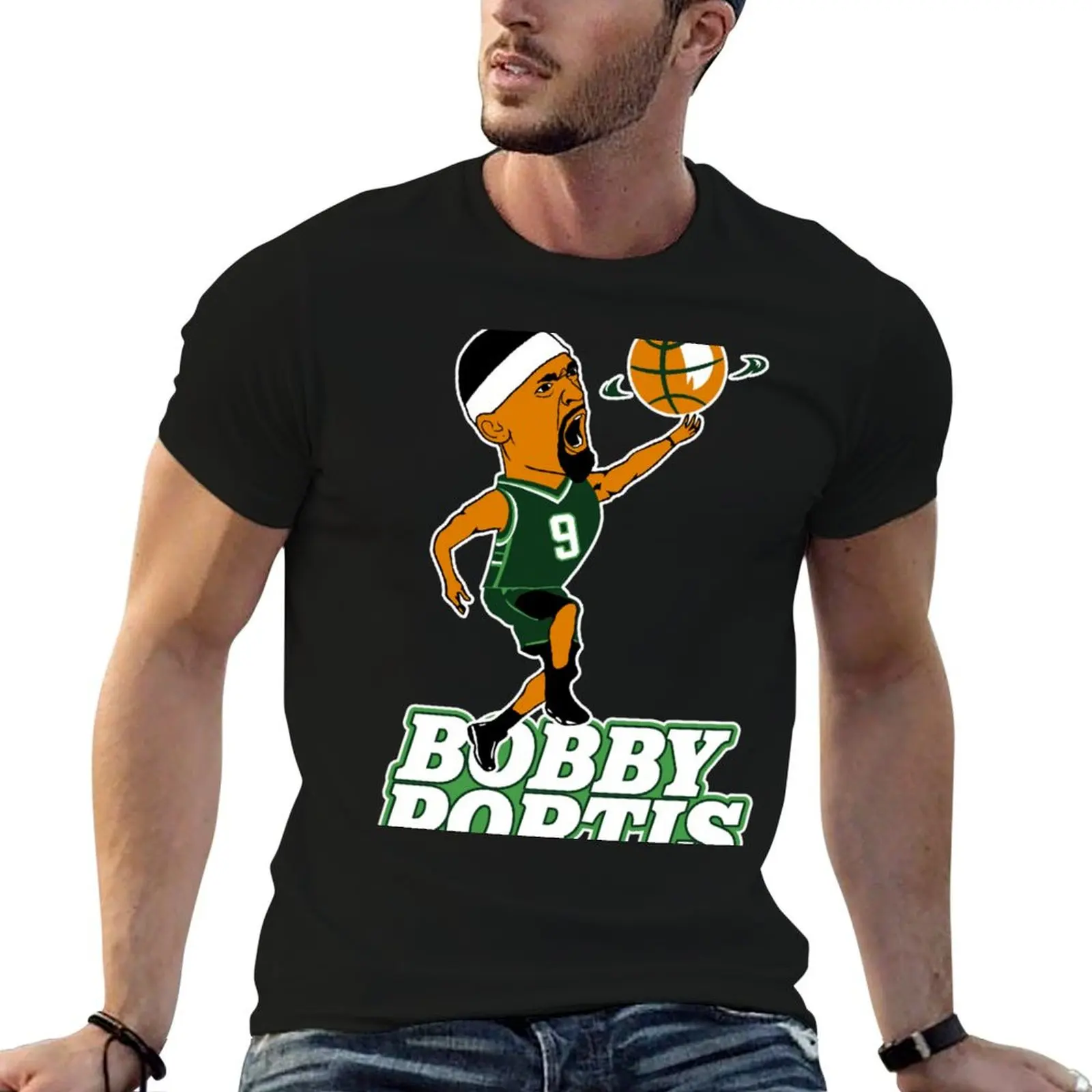

Bobby Portis T-Shirt t shirt man casual t shirts with prints T-Shirt