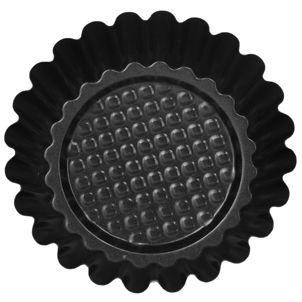 

12Pcs Chrysanthemum Egg Tart Molds Non-Stick Baking Tools DIY Baking Supplies Home Kitchen Red Black Egg Tarts Mold