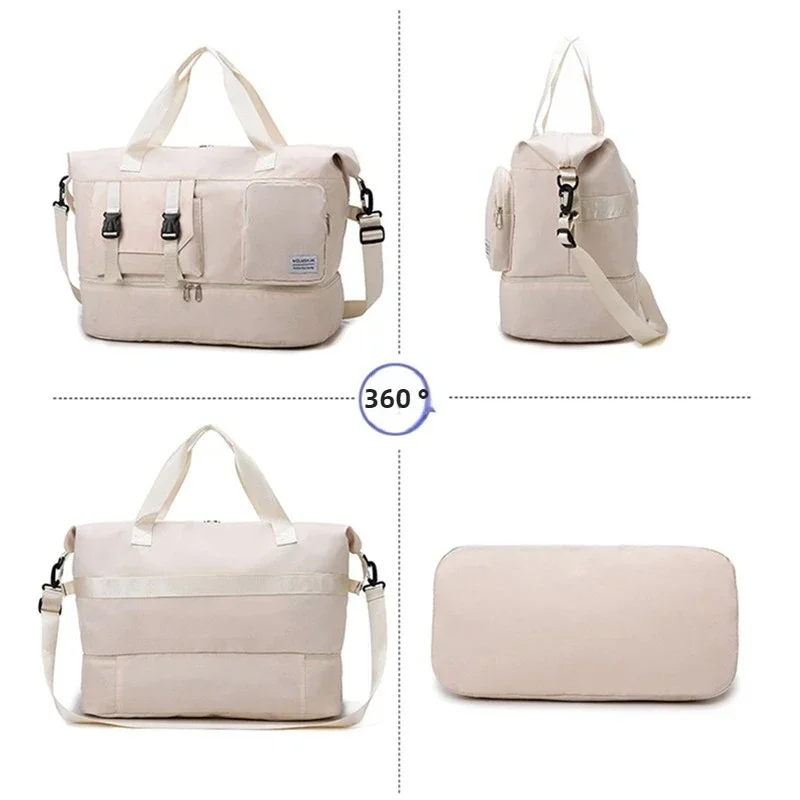 Sport Reisen Trocken Nass Sporttaschen Reisetasche Handtaschen Schulter Weekender Übernachtungstasche Yoga Fitness Handgepäcktaschen Pack