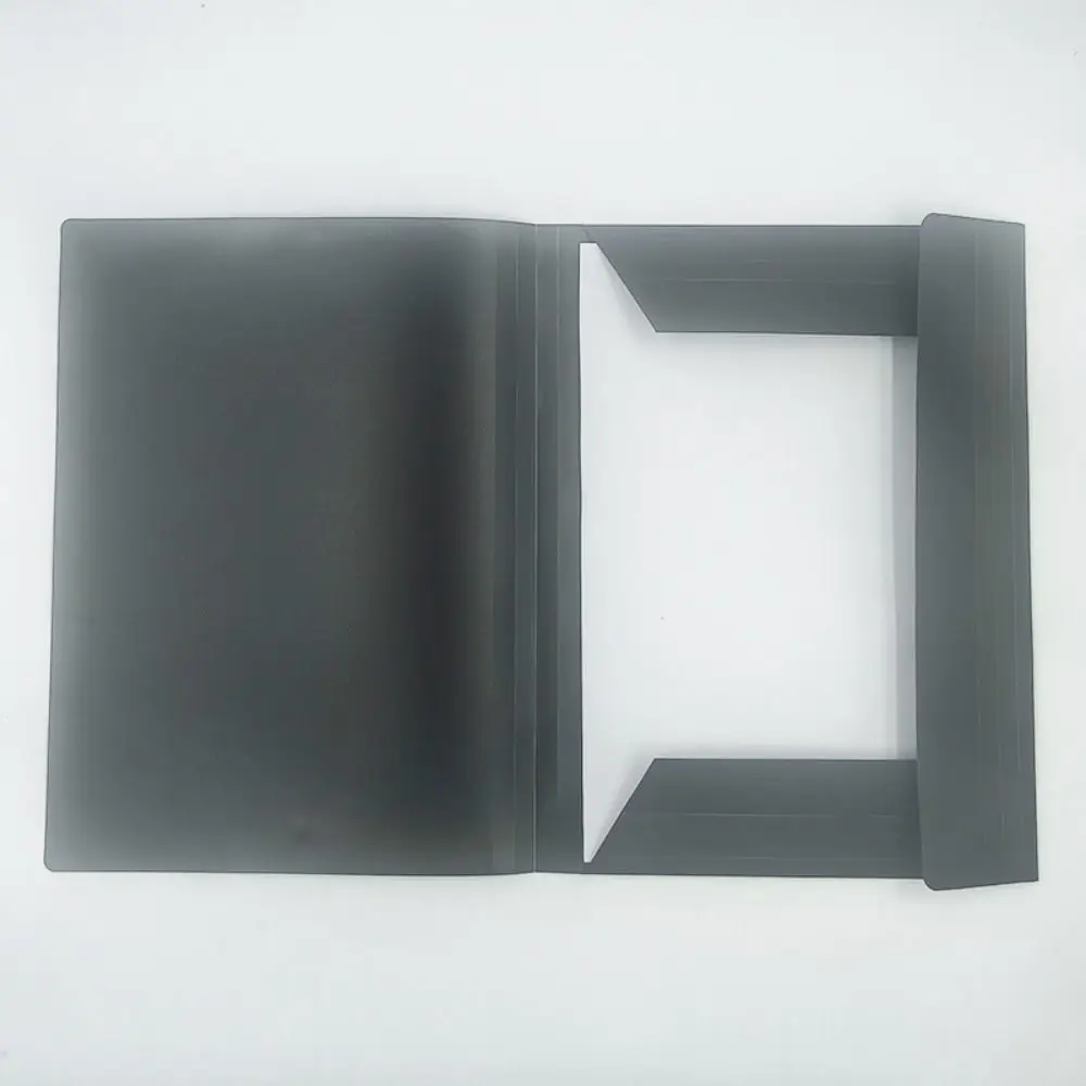 High Quality Plastic A4 File Folder Elastic Strap Design Large Capacity File Bag Expandable Test Paper Storage Folder Students