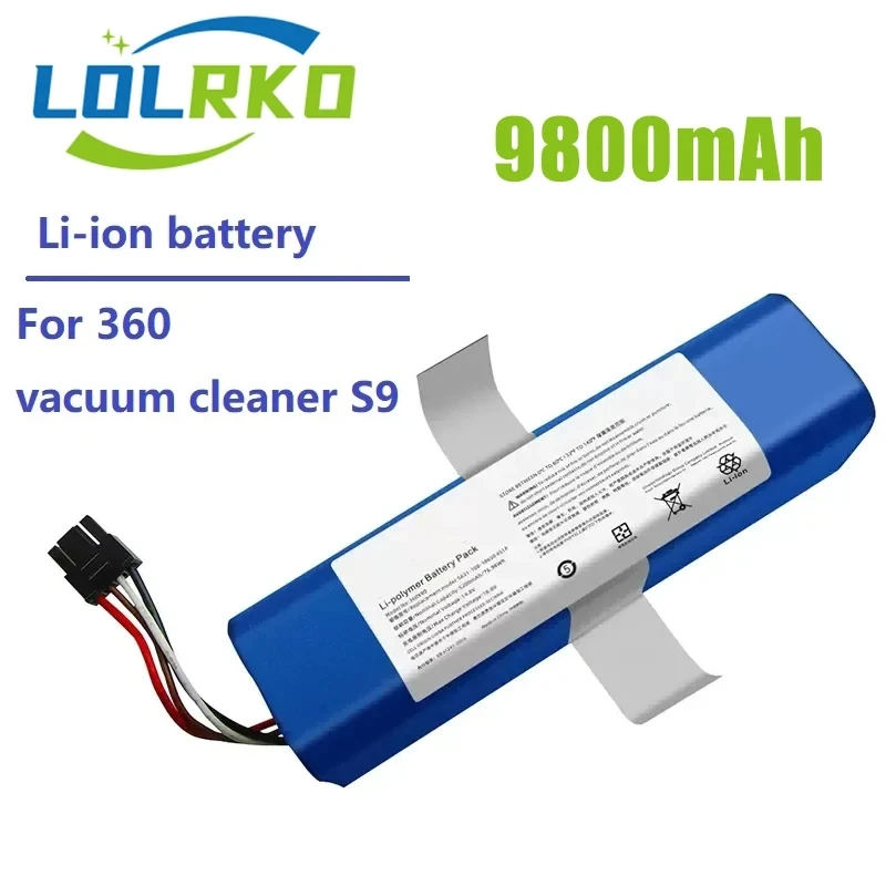 

14,8 V 12800mAh аккумулятор для Qihoo 360 S9 роботизированные аксессуары запасные батареи