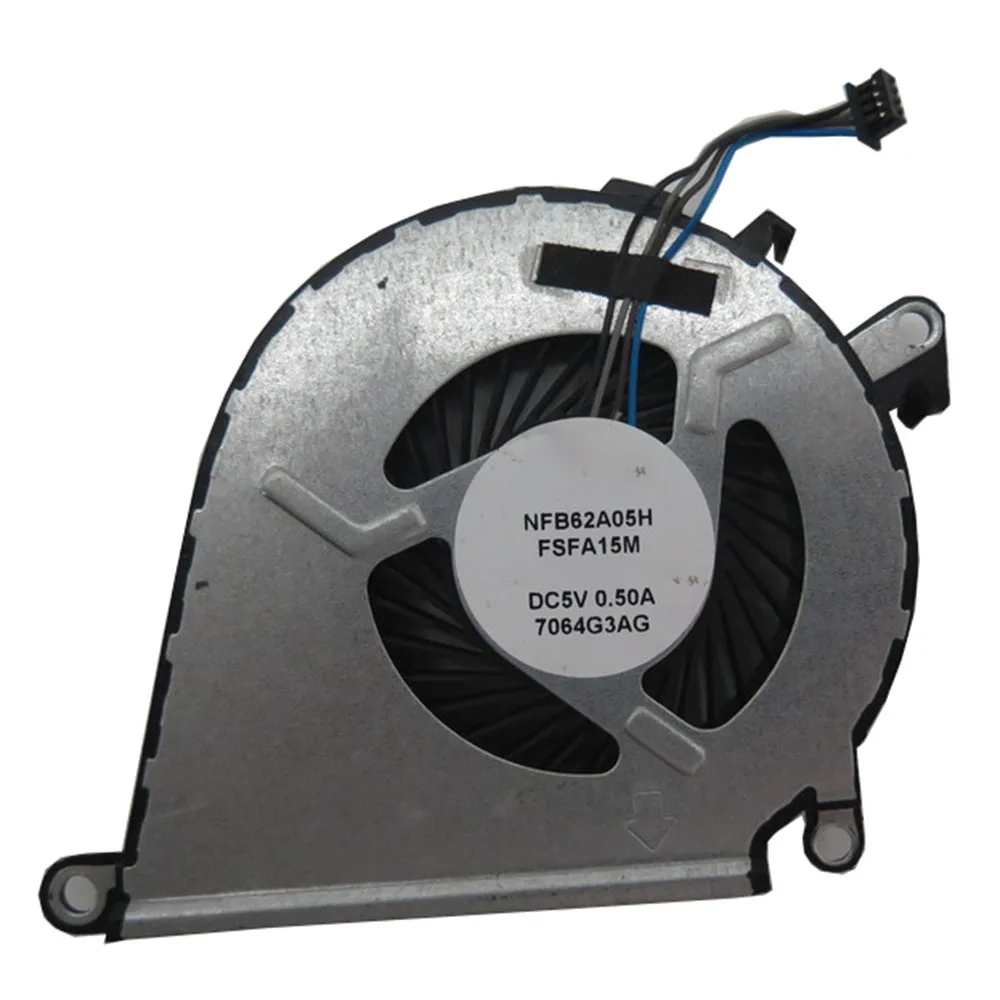 Laptop CPU FAN For HP 15-AX000 15-AX001LA 15-AX002LA 15-AX003LAT 858970-001 DFS150205AM0T NFB62A05H-FSFA15M DC5V 0.5A