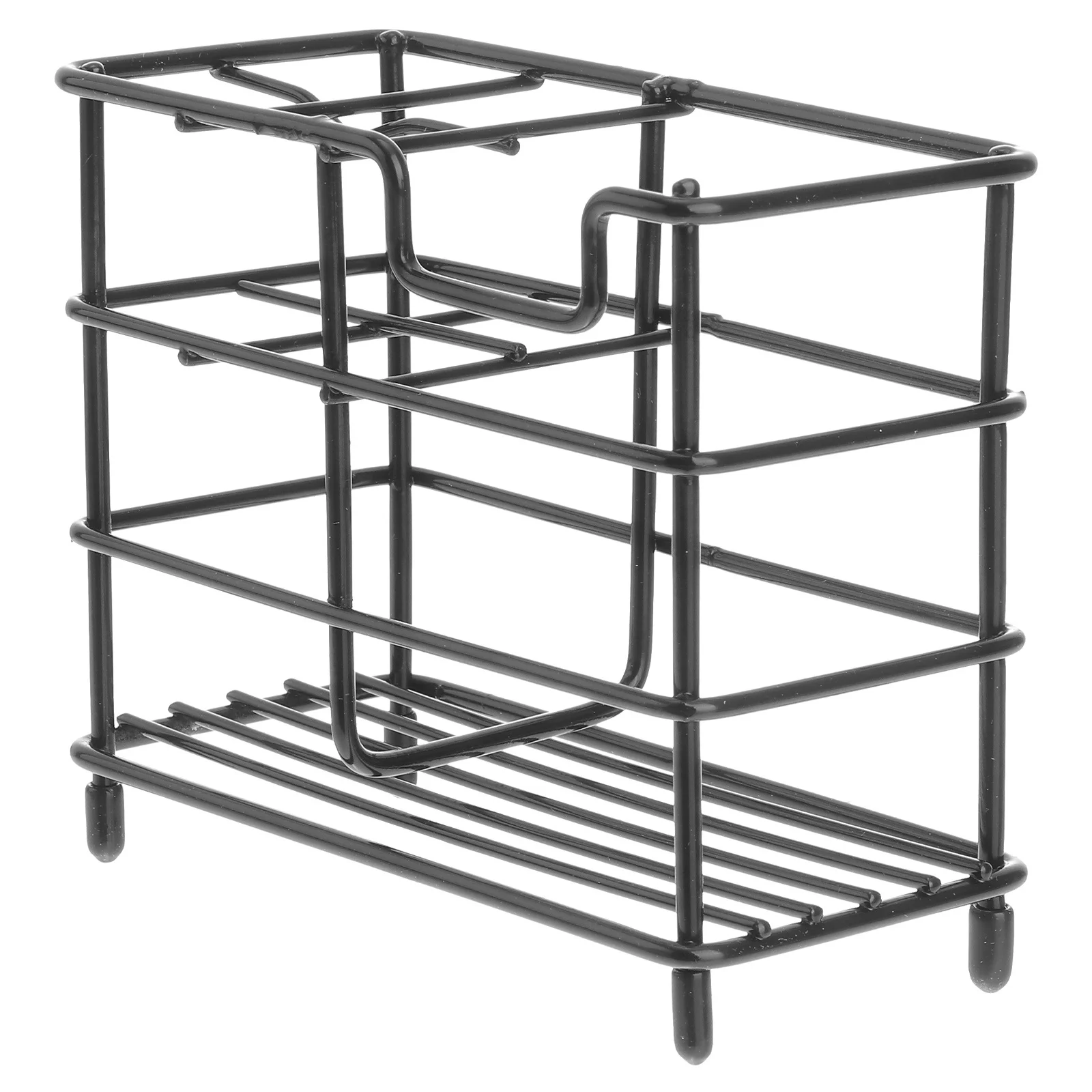 

Stainless Steel Toothbrush Holder Thickened Waterproof Moisture Proof Anti Corrosion Ventilation Design Bathroom