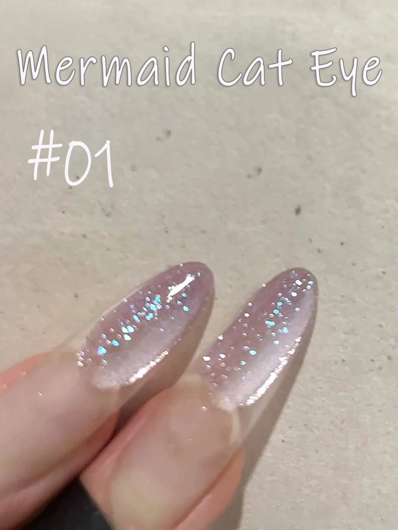1-6 pz WS Autunno Unghie Super Flash Rosa Verde Viola Glitter Sirena Cat Eye Gel Smalto per unghie 2025 Y2K Unghie Perle di vetro Gel