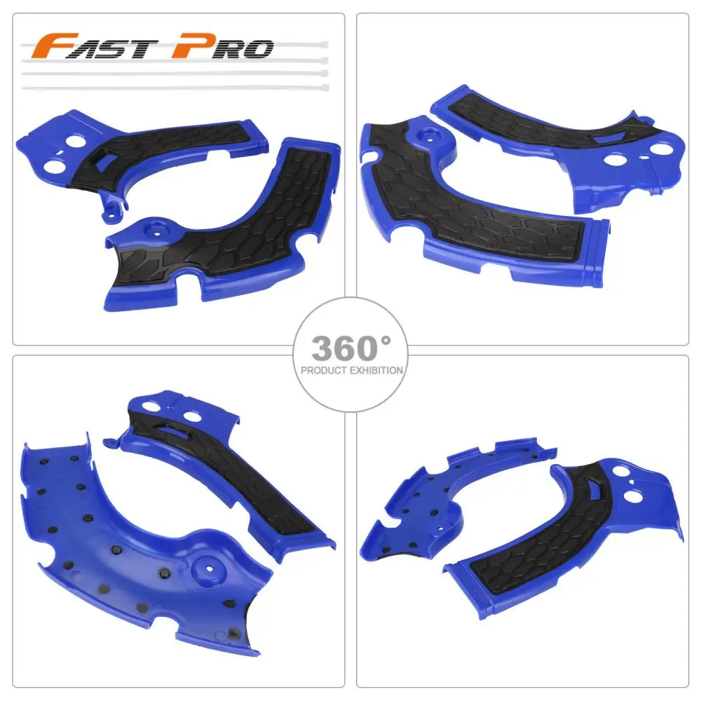 For YAMAHA YZ250F 2017 YZ250F 2016 2017 WR450F 2017 WR250F 2017 YZ YZF 250 WRF Motorcycle X-Grip Frame Guard Protection Cover