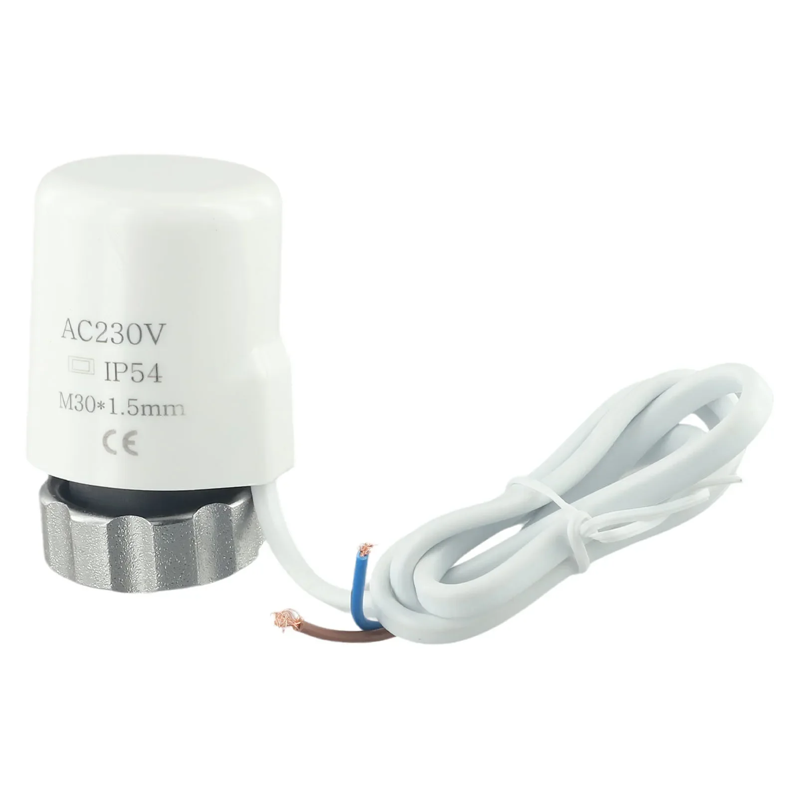 AC230V M30*1.5mm Electric Thermal Actuator Normally Closed/Normally Open For Floor Heating Radiator Valve Easy To Control