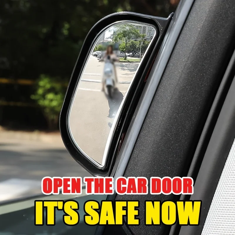

Car Observation Mirror Rear View Mirror Wide-angle Blind Spot Mirror Rearview Mirrors Universal for Second-row Seats Auxiliary