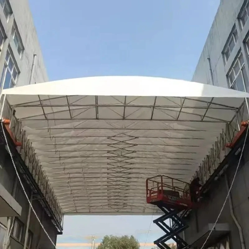 

Custom Professional Outdoor Exhibition Motorized Awning Canopy Heavy Duty UV Protection Weather Resistant PVC Cover for Patio
