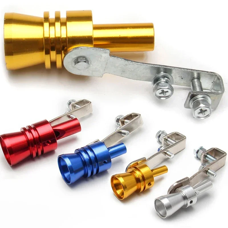 سيارة توربو الصوت محاكاة صافرة صوت السيارة الخمار صافرة تعديل الذيل الحلق سيارة العادم الأنابيب دراجة نارية جهاز محاكاة الصوت #6