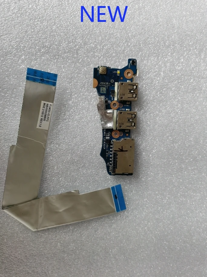 Original Genuine LS-K321P FOR LENOVO IDEAPAD 5 14ITL05 USB Board w/ Cable 100%Test Ok