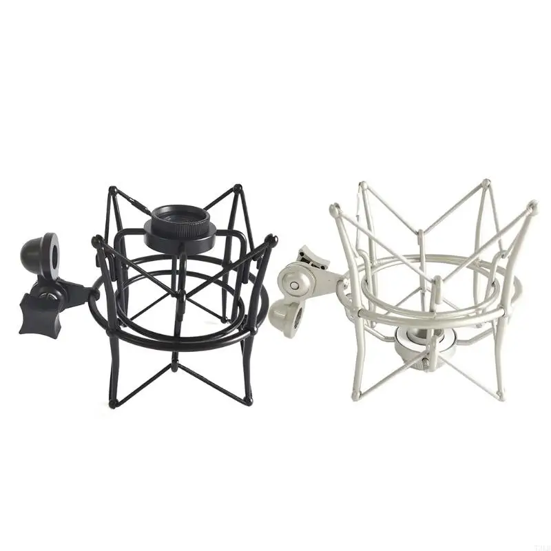 

T3LB Microphone Shockproof Stand Mic Holder Clip Bracket Shockproof Suspension Mic Holder Clip Bracket