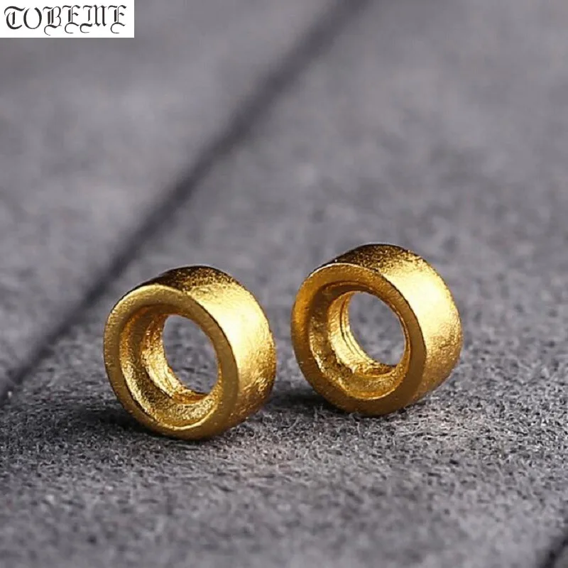 

Разделители с покрытием из серебра 100% пробы и золота, бусины для поделок, фурнитура для изготовления ювелирных изделий своими руками