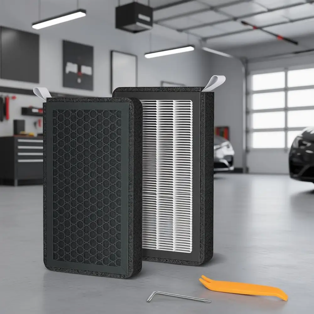 

HEPA Air Filter or 2 Pack Cabin Air Filter with Activated Carbon for 2024/2025/2026 Juniper Highland Upgraded Version