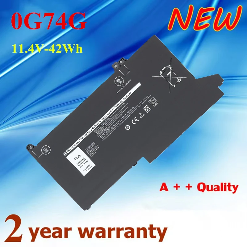 

0G74G Аккумулятор для ноутбука Dell Latitude 5300 5310 7300 7400 7280 7290 E7280 E7290 7380 7390 E7380 E7390 7480 7490 E7480 E7490