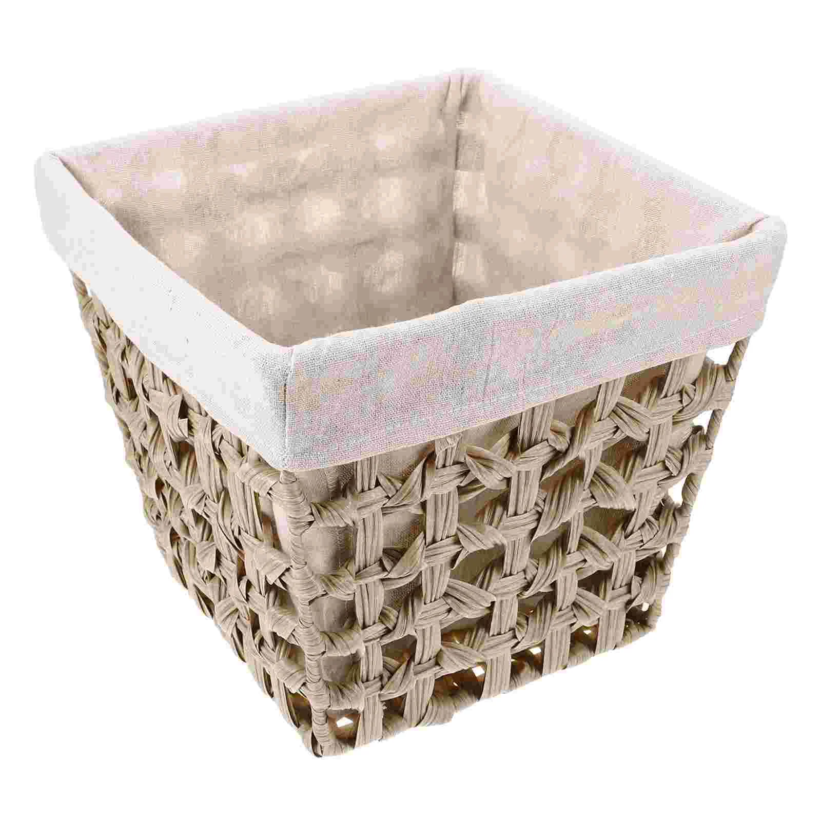 

Rattan Storage Basket Dirty Cloth Clothes Laundry Hamper Bathroom Sundries Holder Clothing