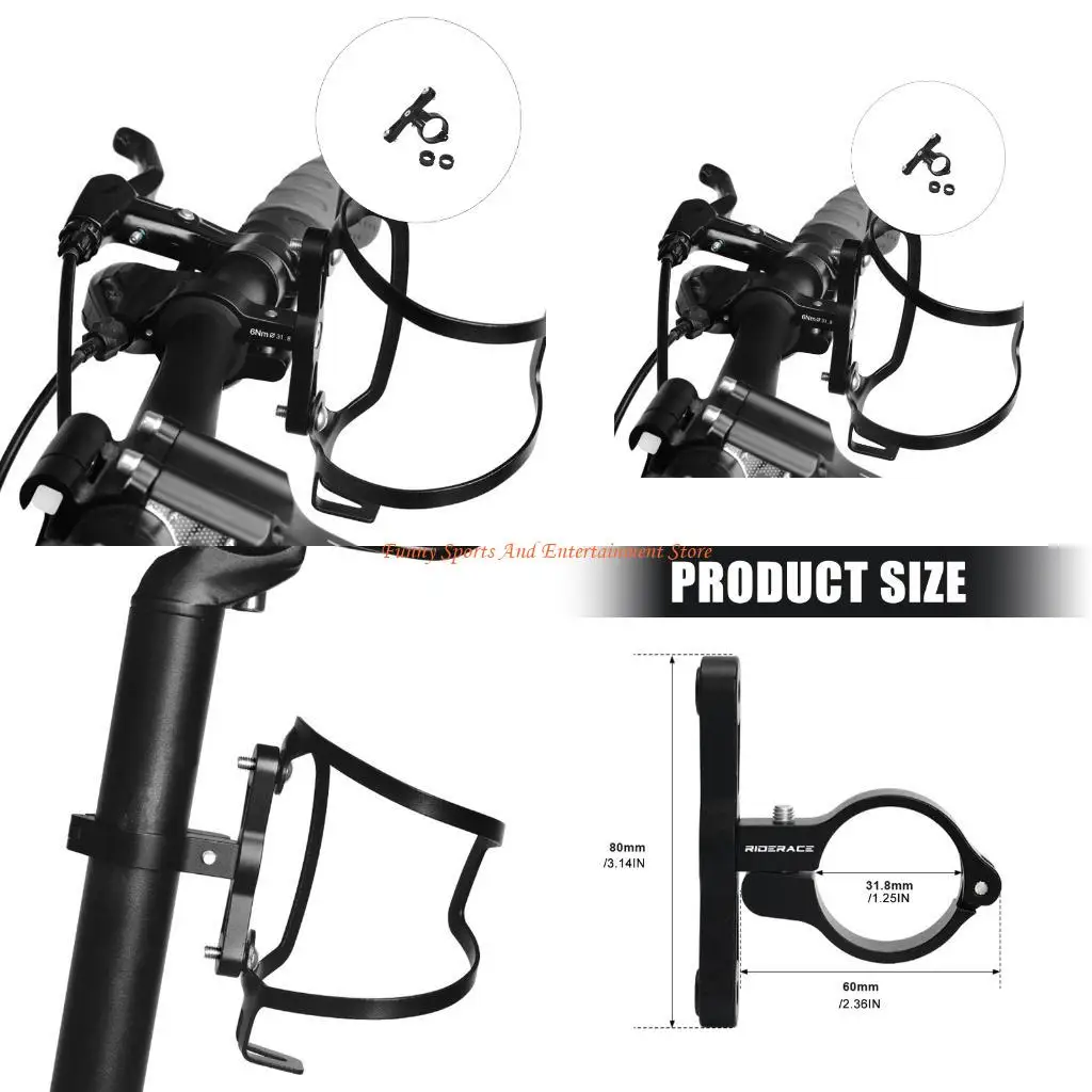 

C4DE Universal Bike Water Bottle Holder Adapters Bicycles Bottle Cage Conversion Rack