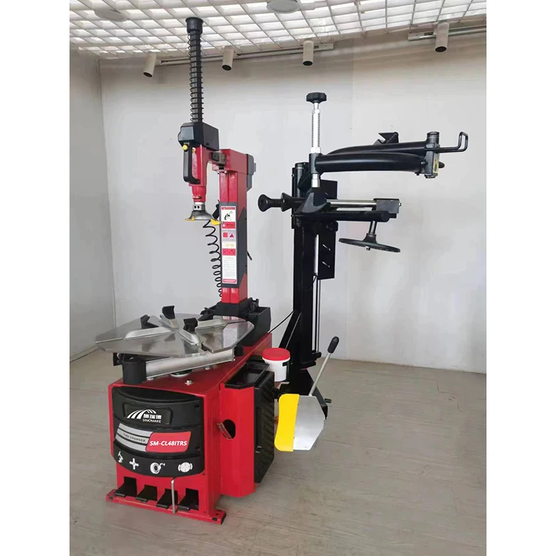 TIRE CHANGER Tilt Column 24 Inch Clamp Help Arm Level Free SM-CL48R