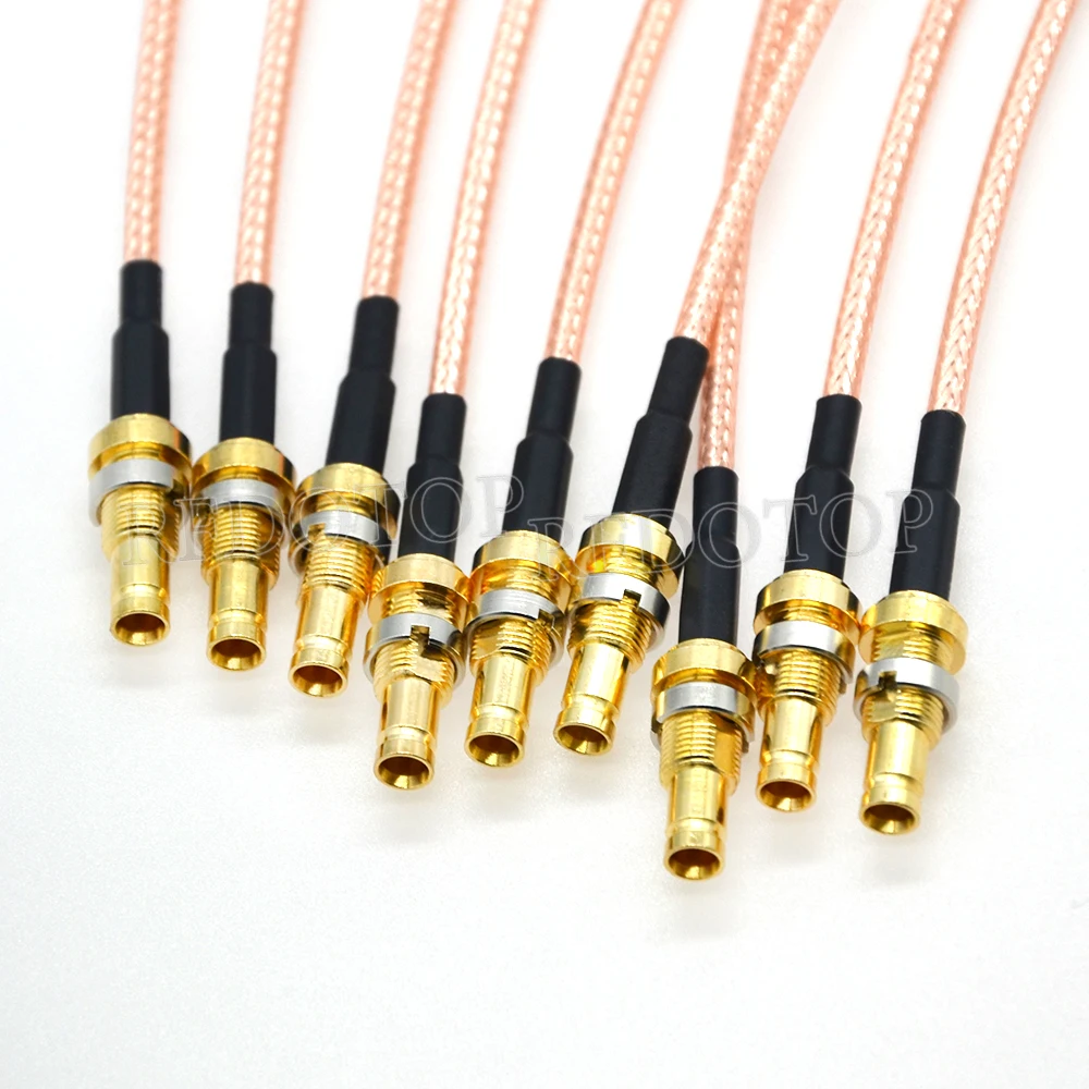 RG-179 CC4 1.0/2.3 Female Jack to BNC Female Jack Connector RF RG179 Coaxial Cable HD SDI 75ohm for Blackmagic HyperDeck Shuttle