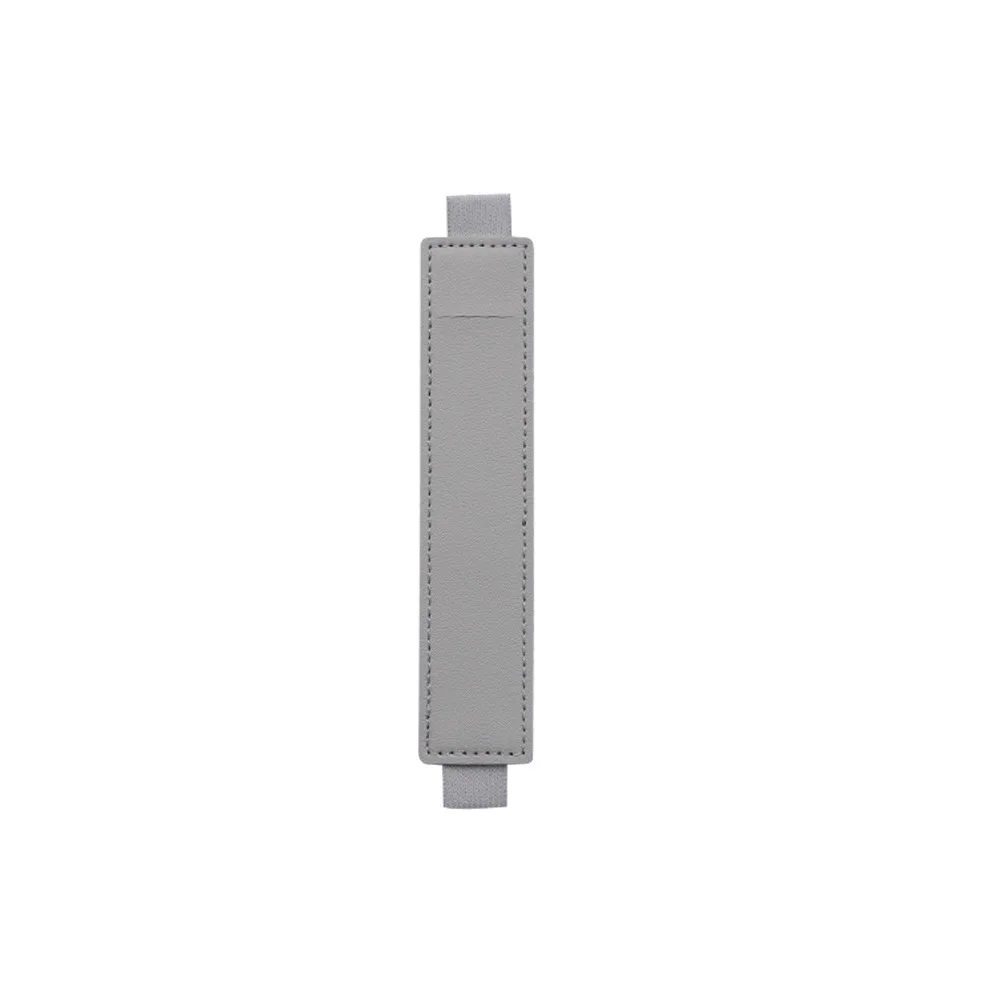1 st PU-leer elastische notebookbandhouders verstelbare penhoes potloodzakje houder riem voor notebookbinder - afbeelding 1