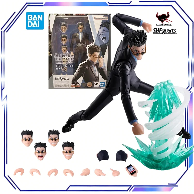

Оригинальная коллекционная аниме-фигурка Bandai S.H.Figuarts Hunter X Hunter Леорио Паладинайт D, подвижная модель, игрушка, подарок