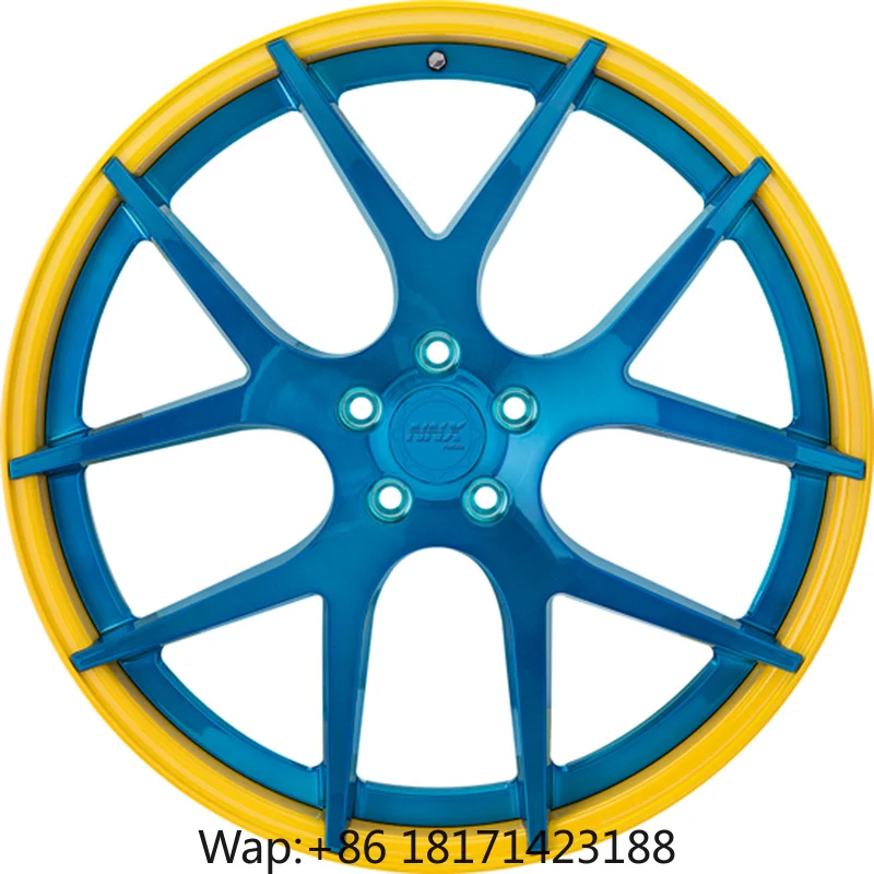 【Hot】Custom Design 2 Pieces of Alloy Wheels 18 to 22 Inch 5 Holes 5x100-150 Forged Alloy Car Rim