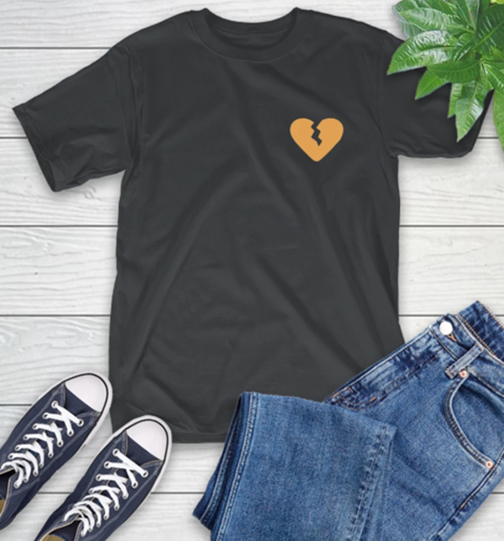 Marcus Lemonis broken heart T-Shirt Y2k Tshirt Camisetas Mens Clothes T Shirt Homme Mens T Shirt  New in Top & Tees Tee