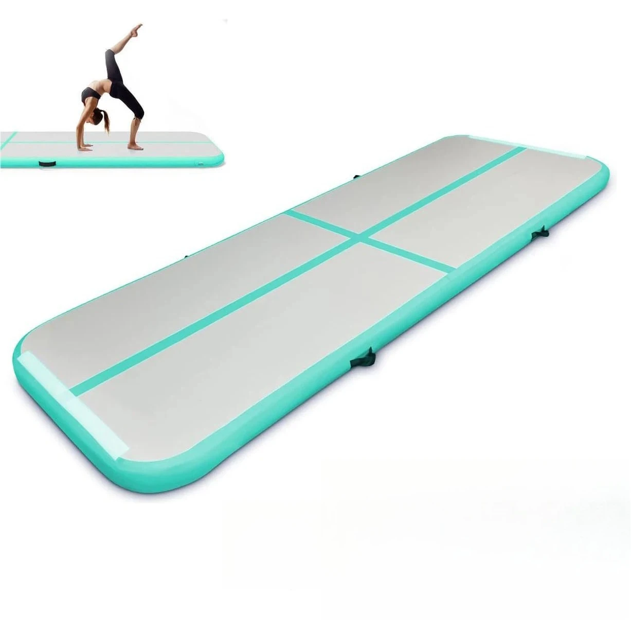 Inflatable Air Track Fitness Custom Airtracks Inflatable Gymnastics Mats Air Floor Rhythmic Taekwondo Gymnast Tumbling Mat