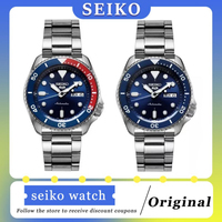 Original SEIKO Watch Men's Series automatic Waterproof Steel Band Round Rotatable Quartz Wristwatches SRPD53K1 for Seiko 5 Watch