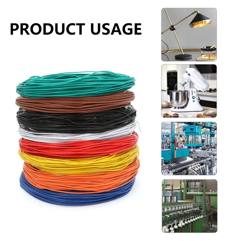 5/10/20M UL1007 Einadriger Kupferdraht 26 24 22 20 18 16 14 AWG PVC-Isolierung Massive verzinnte Beschichtungsleitung Elektrokabelleitung