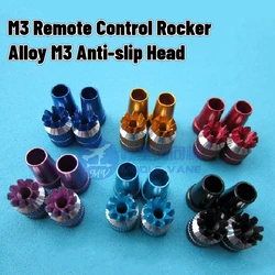 Alloy M3 Remote Control Rocker/M3 Anti-slip Head/Stick End for FUTABA and All Remote Controls with A Rocker Diameter Of 3mm