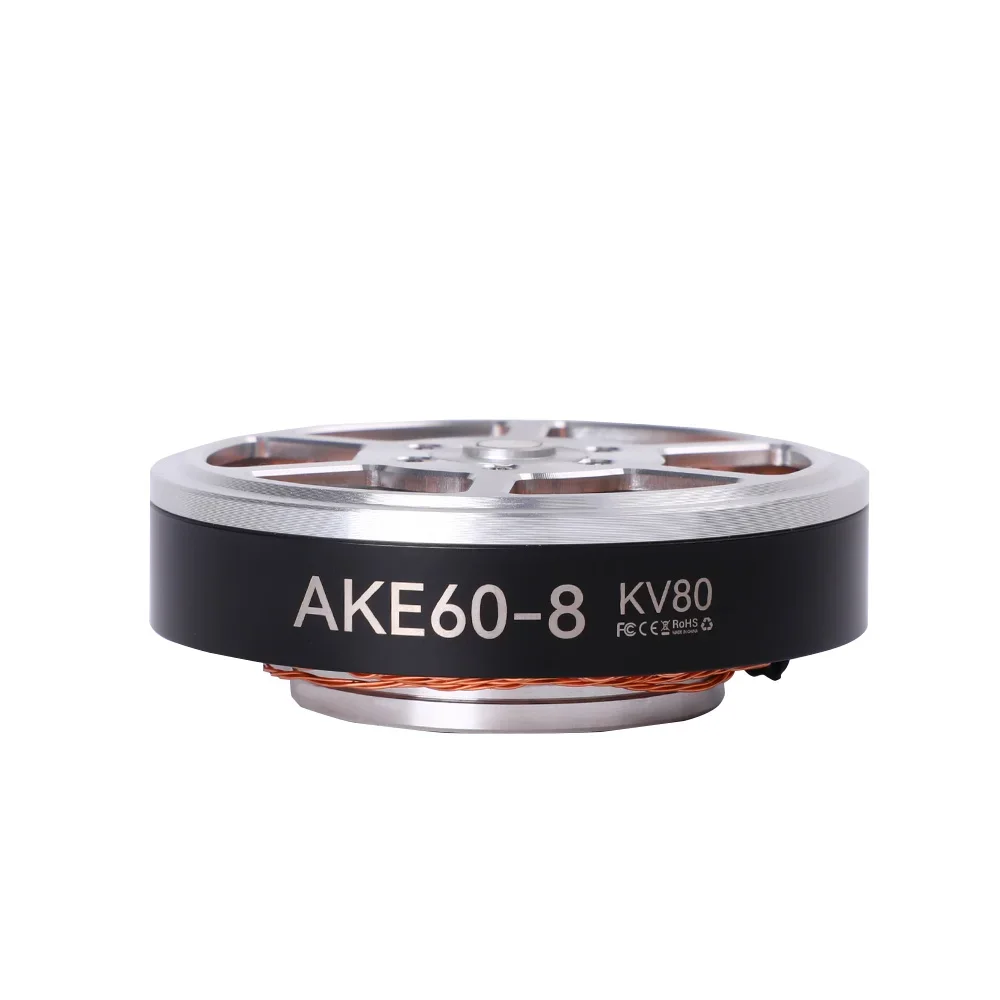 Motor sin escobillas CubeMars AKE60-8 KV80 para robots Dynamics, actuador robótico, exoskeletones de diseño Modular, robots bipedal