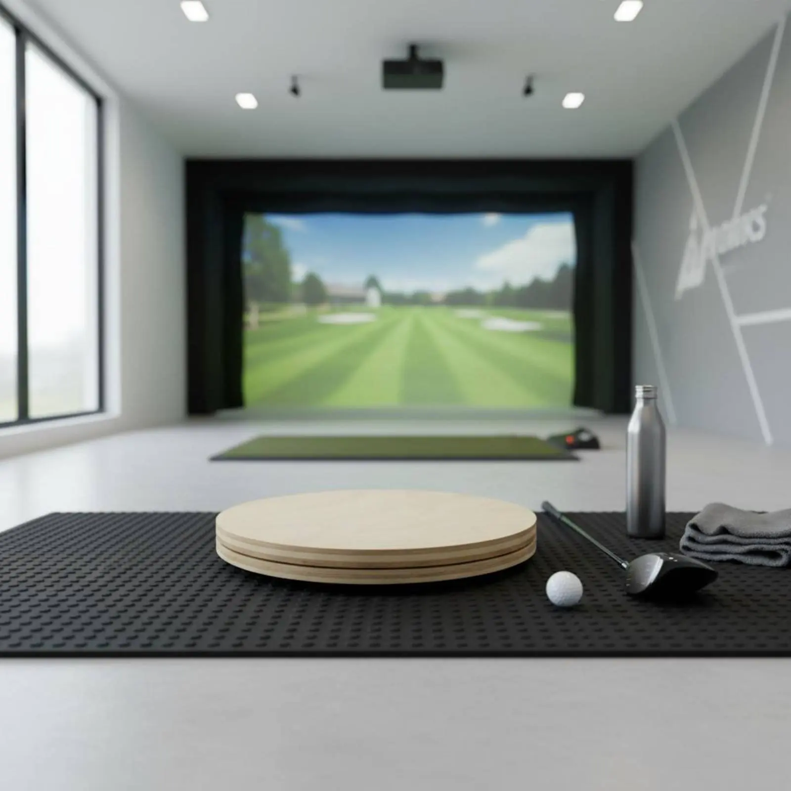 Pelvis Rotation Coach Shoulder Turn Golf Swing Disk Rotational Disk Even Surface Golf Swing Coach Wrist Hinge for Golfers view 6