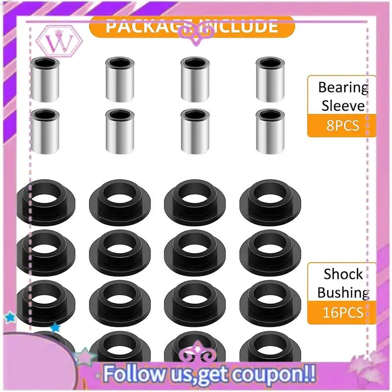 

Latest Shock Bushing Bearing Sleeve Absorber Replacement For Arctic Cat 250 300 375 400 500 650 700 Bearcat 454 0604-310 0403-02