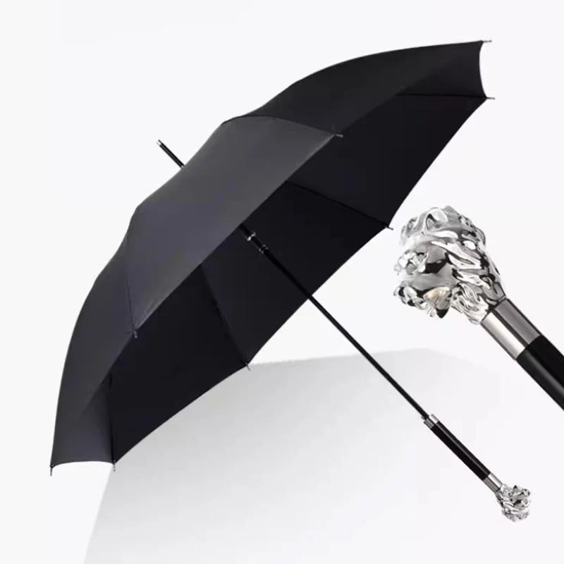 

British Style Umbrellas Long Handle Advanced Portable Umbrellas Reinforced Rain Birthday Present Rain Gear Parapluies LLUM