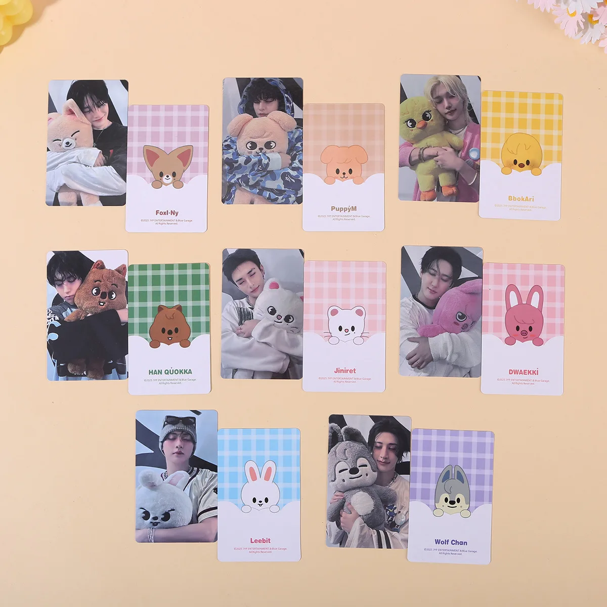 

8pcs Stray kids Seoul World Tour Small Card SKZOO Felix peripheral star card LOMO Card Lucky Card Fan Collection Gifts